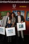 Amsterdam 14 november 2016
Winston Gerschtanowitz presenteerde de nieuwe sinterklaasboeken van Jumbo gemaakt door Katja  en Wim Schuurman Albert Verlinde en Wesley Sneijder die helaas niet aanwezig kon zijn in de Bibliotheek van Amsterdam. Katja had dochter Sammie mee genomen.