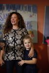 Amsterdam 14 november 2016
Winston Gerschtanowitz presenteerde de nieuwe sinterklaasboeken van Jumbo gemaakt door Katja  en Wim Schuurman Albert Verlinde en Wesley Sneijder die helaas niet aanwezig kon zijn in de Bibliotheek van Amsterdam. Katja had dochter Sammie mee genomen.