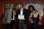 Amsterdam 14 november 2016
Winston Gerschtanowitz presenteerde de nieuwe sinterklaasboeken van Jumbo gemaakt door Katja  en Wim Schuurman Albert Verlinde en Wesley Sneijder die helaas niet aanwezig kon zijn in de Bibliotheek van Amsterdam. Katja had dochter Sammie mee genomen.