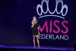Hilversum 26 september 2016
Finale miss Nederland verkiezing in studio 21. Kim Kotter en Viktor Brand presenteren het.