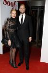 Amsterdam 28 november 2016
Premiere Soof 2 in de la mar theater. 
Kimberly Klaver en partner Bas Schothorst