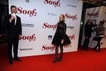 Amsterdam 28 november 2016
Premiere Soof 2 in de la mar theater. 
Kimberly Klaver en partner Bas Schothorst