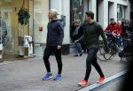 Amsterdam 3 december 2016
Koen Verweij met ... na een training op de pc hooftstraat