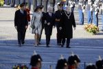 Amsterdam, 28 November 2016
Eerste dag Belgische Koningspaar bij Staatsbezoek aan Nederland
Koningin Maxima, Koning Willem Alexander, Koning Filip en Koningin Mathilde
