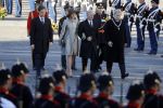 Amsterdam, 28 November 2016
Eerste dag Belgische Koningspaar bij Staatsbezoek aan Nederland
Koningin Maxima, Koning Willem Alexander, Koning Filip en Koningin Mathilde