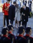 Amsterdam, 28 November 2016
Eerste dag Belgische Koningspaar bij Staatsbezoek aan Nederland
Koningin Maxima, Koning Willem Alexander, Koning Filip en Koningin Mathilde