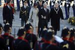Amsterdam, 28 November 2016
Eerste dag Belgische Koningspaar bij Staatsbezoek aan Nederland
Koningin Maxima, Koning Willem Alexander, Koning Filip en Koningin Mathilde