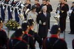 Amsterdam, 28 November 2016
Eerste dag Belgische Koningspaar bij Staatsbezoek aan Nederland
Koningin Maxima, Koning Willem Alexander, Koning Filip en Koningin Mathilde