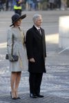 Amsterdam, 28 November 2016
Eerste dag Belgische Koningspaar bij Staatsbezoek aan Nederland
Koningin Maxima, Koning Willem Alexander, Koning Filip en Koningin Mathilde