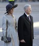Amsterdam, 28 November 2016
Eerste dag Belgische Koningspaar bij Staatsbezoek aan Nederland
Koningin Maxima, Koning Willem Alexander, Koning Filip en Koningin Mathilde