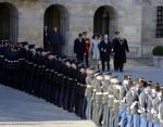 Amsterdam, 28 November 2016
Eerste dag Belgische Koningspaar bij Staatsbezoek aan Nederland
Koningin Maxima, Koning Willem Alexander, Koning Filip en Koningin Mathilde
