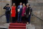 Amsterdam 15 december 2016  
Uitreiking prins Claus prijzen met aanwezig Koning Willem Alexander Koningin Maxima Prinses Beatrix Prinses Laurentien en Prinses Mabel. Vindt plaats in paleis op de dam.