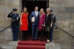 Amsterdam 15 december 2016  
Uitreiking prins Claus prijzen met aanwezig Koning Willem Alexander Koningin Maxima Prinses Beatrix Prinses Laurentien en Prinses Mabel. Vindt plaats in paleis op de dam.