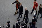 Amsterdam, 28 November 2016
Eerste dag Belgische Koningspaar bij Staatsbezoek aan Nederland
Koningin Maxima, Koning Willem Alexander, Koning Filip en Koningin Mathilde