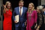 Amsterdam 15 december 2016  
Uitreiking prins Claus prijzen met aanwezig Koning Willem Alexander Koningin Maxima Prinses Beatrix Prinses Laurentien en Prinses Mabel. Vindt plaats in paleis op de dam.