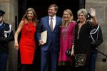 Amsterdam 15 december 2016  
Uitreiking prins Claus prijzen met aanwezig Koning Willem Alexander Koningin Maxima Prinses Beatrix Prinses Laurentien en Prinses Mabel. Vindt plaats in paleis op de dam.