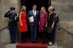 Amsterdam 15 december 2016  
Uitreiking prins Claus prijzen met aanwezig Koning Willem Alexander Koningin Maxima Prinses Beatrix Prinses Laurentien en Prinses Mabel. Vindt plaats in paleis op de dam.