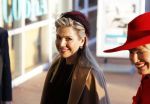 Amstelveen 29 november 2016
Koningin Maxima en koningin Mathilde bezoeken het cobra museum in Amstelveen