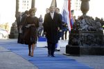 Amsterdam, 28 November 2016
Eerste dag Belgische Koningspaar bij Staatsbezoek aan Nederland
Koningin Maxima, Koning Willem Alexander, Koning Filip en Koningin Mathilde