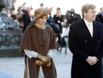 Amsterdam, 28 November 2016
Eerste dag Belgische Koningspaar bij Staatsbezoek aan Nederland
Koningin Maxima, Koning Willem Alexander, Koning Filip en Koningin Mathilde
