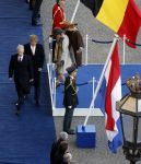 Amsterdam, 28 November 2016
Eerste dag Belgische Koningspaar bij Staatsbezoek aan Nederland
Koningin Maxima, Koning Willem Alexander, Koning Filip en Koningin Mathilde