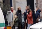 Amsterdam 1 december 2016
Liesbeth kamerling en haar broer uit eten met hun vader en moeder (ouders) bij restaurant Dignita in Amsterdam zuid.