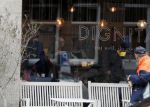 Amsterdam 1 december 2016
Liesbeth kamerling en haar broer uit eten met hun vader en moeder (ouders) bij restaurant Dignita in Amsterdam zuid.