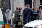 Amsterdam 1 december 2016
Liesbeth kamerling en haar broer uit eten met hun vader en moeder (ouders) bij restaurant Dignita in Amsterdam zuid.