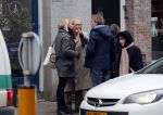 Amsterdam 1 december 2016
Liesbeth kamerling en haar broer uit eten met hun vader en moeder (ouders) bij restaurant Dignita in Amsterdam zuid.