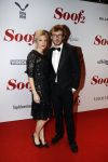 Amsterdam 28 november 2016
Premiere Soof 2 in de la mar theater. 
Loes Haverkort en partner Floris Verbeij