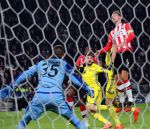 Eindhoven, 6 December 2016 Laatse groepswedstrijd in de Champions League Seizoen 2016/2017 PSV-FC Rostov, eindstand 0-0 en uitschakeling voor het gehele Europese Voetbal.
Luuk de Jong