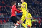 Eindhoven, 6 December 2016 Laatse groepswedstrijd in de Champions League Seizoen 2016/2017 PSV-FC Rostov, eindstand 0-0 en uitschakeling voor het gehele Europese Voetbal.
Luuk de Jong
