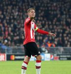 Eindhoven, 6 December 2016 Laatse groepswedstrijd in de Champions League Seizoen 2016/2017 PSV-FC Rostov, eindstand 0-0 en uitschakeling voor het gehele Europese Voetbal.
Luuk de Jong