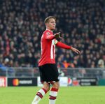 Eindhoven, 6 December 2016 Laatse groepswedstrijd in de Champions League Seizoen 2016/2017 PSV-FC Rostov, eindstand 0-0 en uitschakeling voor het gehele Europese Voetbal.
Luuk de Jong