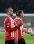 Eindhoven, 6 December 2016 Laatse groepswedstrijd in de Champions League Seizoen 2016/2017 PSV-FC Rostov, eindstand 0-0 en uitschakeling voor het gehele Europese Voetbal.
Luuk de Jong