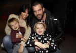 Amsterdam 26 november 2016
20 jaar studio 100 in het ziggodome met oa K3. Matteo van der Grijn met vrouw en kinderen
