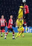 Eindhoven, 6 December 2016 Laatse groepswedstrijd in de Champions League Seizoen 2016/2017 PSV-FC Rostov, eindstand 0-0 en uitschakeling voor het gehele Europese Voetbal.
Nicolas Isimat-Mirin