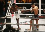 Oberhausen 10 december 2016
Nieky Holzen verliest zijn wereldtitel aan Cedric Doumbe uit Frankrijk tijdens de GLORY COLLISION in Oberhausen.