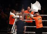Oberhausen 10 december 2016
Nieky Holzen verliest zijn wereldtitel aan Cedric Doumbe uit Frankrijk tijdens de GLORY COLLISION in Oberhausen.