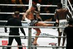 Oberhausen 10 december 2016
Nieky Holzen verliest zijn wereldtitel aan Cedric Doumbe uit Frankrijk tijdens de GLORY COLLISION in Oberhausen.
