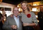 Amsterdam 17 december 2016 
Opening winkel Nynke Wynia door vriendin Micky Hoogendijk
