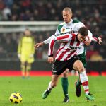 Seizoen 2010-1011 Eindhoven 13-11-2010 Eredivisie PSV-Excelsior. uitslag 4-2. Marcus Berg en Ryan Koolwijk.
Foto: John Claessens