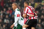 Seizoen 2010-1011 Eindhoven 13-11-2010 Eredivisie PSV-Excelsior. uitslag 4-2. Doelpunt door Wilfred Bouma. Ryan Koolwijk.
Foto: John Claessens