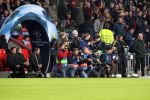 Eindhoven, 6 December 2016 Laatse groepswedstrijd in de Champions League Seizoen 2016/2017 PSV-FC Rostov, eindstand 0-0 en uitschakeling voor het gehele Europese Voetbal.
Persfotografen voor de trainersbank