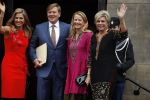 Amsterdam 15 december 2016  
Uitreiking prins Claus prijzen met aanwezig Koning Willem Alexander Koningin Maxima Prinses Beatrix Prinses Laurentien en Prinses Mabel. Vindt plaats in paleis op de dam.