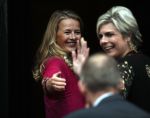 Amsterdam 15 december 2016  
Uitreiking prins Claus prijzen met aanwezig Koning Willem Alexander Koningin Maxima Prinses Beatrix Prinses Laurentien en Prinses Mabel. Vindt plaats in paleis op de dam.