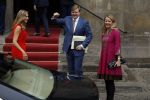 Amsterdam 15 december 2016  
Uitreiking prins Claus prijzen met aanwezig Koning Willem Alexander Koningin Maxima Prinses Beatrix Prinses Laurentien en Prinses Mabel. Vindt plaats in paleis op de dam.