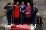 Amsterdam 15 december 2016  
Uitreiking prins Claus prijzen met aanwezig Koning Willem Alexander Koningin Maxima Prinses Beatrix Prinses Laurentien en Prinses Mabel. Vindt plaats in paleis op de dam.