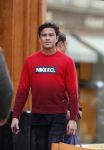 Amsterdam 3 december 2016
Quincy Kluivert met zijn vriendin Shayna Senior op de pc hooftstraat