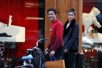 Amsterdam 3 december 2016
Quincy Kluivert met zijn vriendin Shayna Senior op de pc hooftstraat